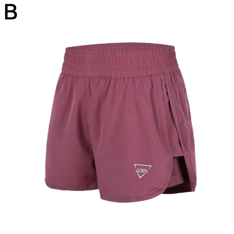 Short de corrida feminino secagem rapida