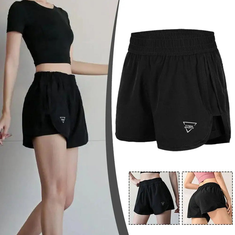 Short de corrida feminino secagem rapida